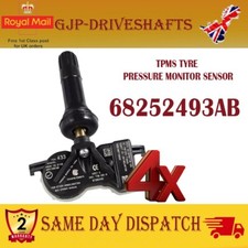 4x for Jeep Compass Cherokee MK4 Grand TPMS Tire Pressure Sensor 68252493AB