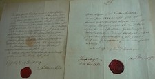 Testimonies GREIFFENBERG (Uckermark) 1849-53 Pastor FITTBOGEN for Teacher HINNEBERG