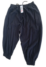 Design Kekoo  Lagenlook Hose Schlupfhose Haremshose Schwarz 56 58 Gr. 5