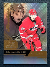 SEBASTIAN AHO RC 2016-17 FLEER SHOWCASE FLAIR 16-17 NO 41         20603