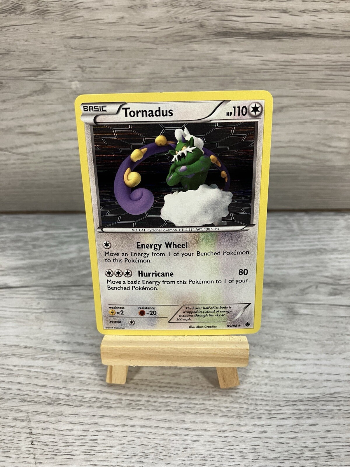 POKEMON TORNADUS HOLO EMERGING POWERS 89/98