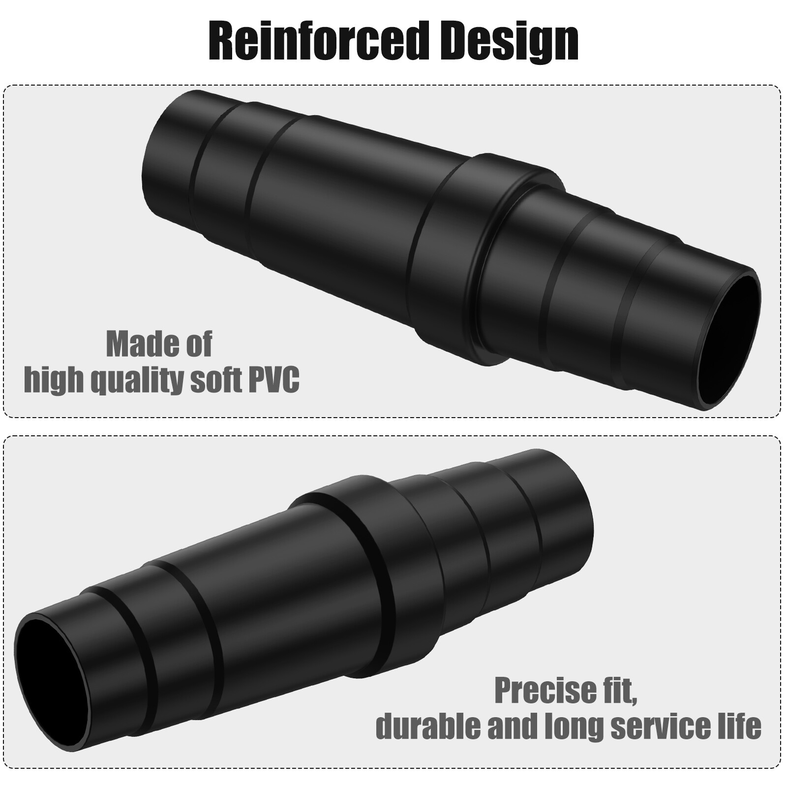 2Pcs Vacuum Cleaner Adapter Universal Vacuum Hose Adapter Professional