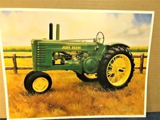 JOHN DEERE ART by CHARLES FREITAG - MODEL A TRACTOR - OPEN EDITION PRINT ONLY