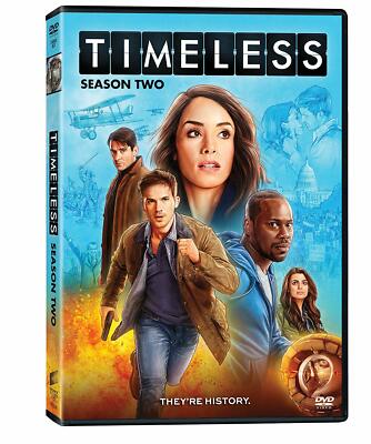 TIMELESS TV Series Season Two Second (DVD, 2018, 3-Disc Set) NEW