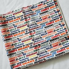 NFL Football Team Name Fabric 60
