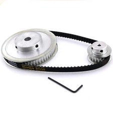 CNC Machine XL 60 20 Teeth Timing Pulley Belt Set Kit Reducer Ratio 3:1