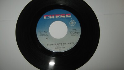 RHYTHM & BLUES 45 RPM BLUES RECORD I SUFFER WITH THE BLUES BUDDY GUY  CHECKER