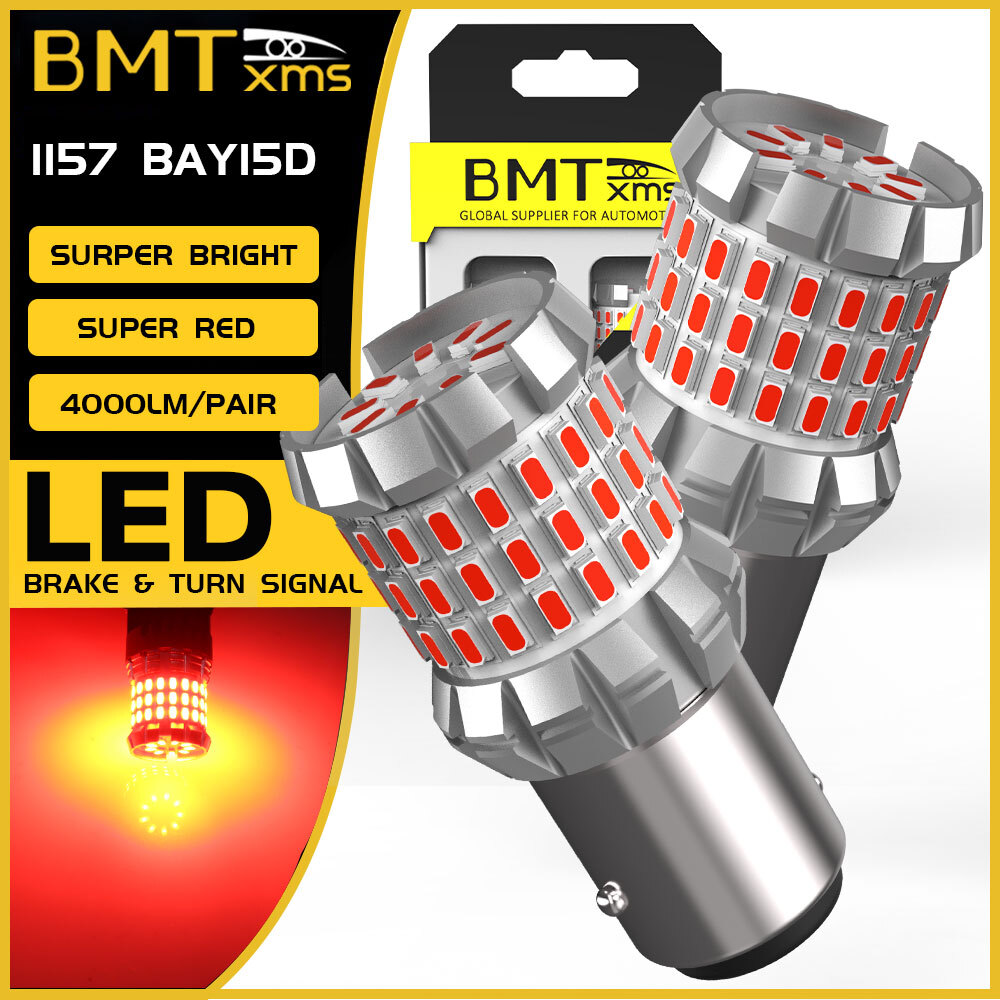2X 1157 7528 2057 LED Brake Tail Light Bulbs for Hyundai Sonata Elantra
