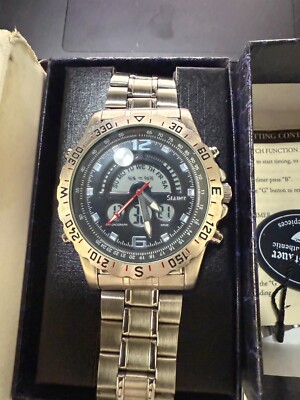 NEW STAUER CHRONOGRAPH COMPENDIUM HYBRID WATCH PRECISION MOVEMENT ...