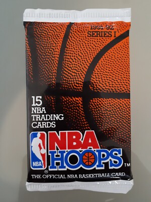 1991-92 NBA Hoops Series 1 Pack 15 Basketball Cards; Magic Johnson, Shawn Kemp?