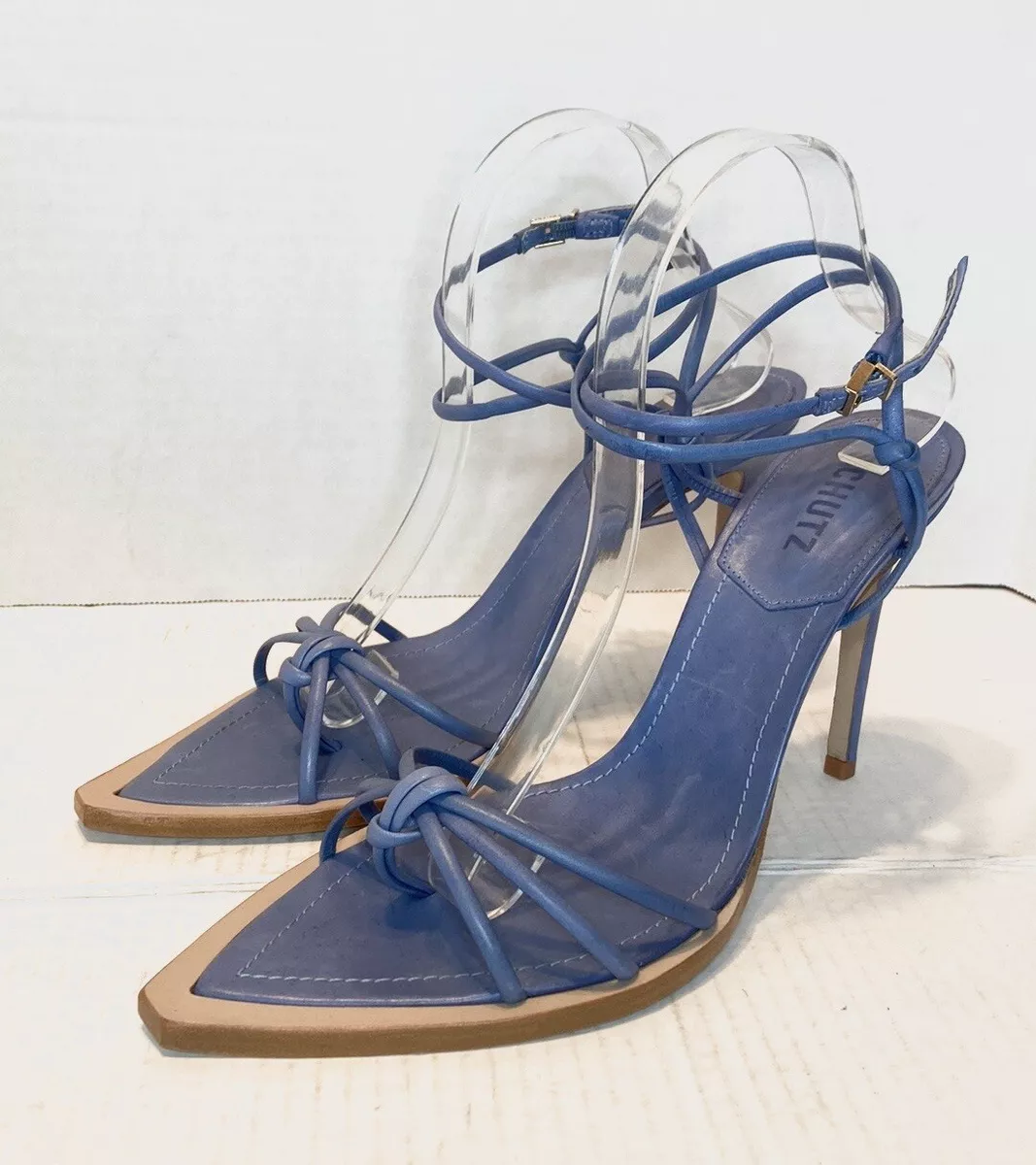 Schutz tie cheap up heels