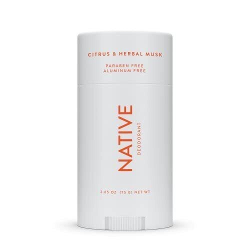 New!! Native Natural Deodorant Unisex Citrus & Herbal Musk Scent