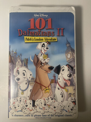 101 Dalmatians II: Patch's London Adventure (VHS, 2002)