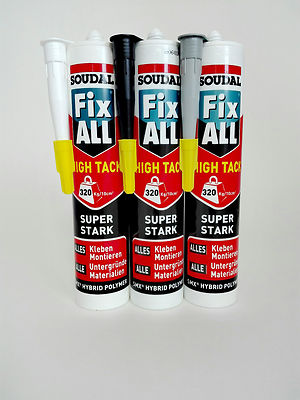 Isolbau Montagekleber High Tack – 4x 530g Hybrid-Polymer, 430kg/10cm², Weiß, Made In Germany