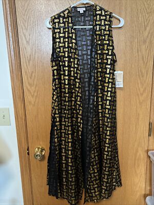 Lularoe Joy Cover-up Elegant Collection Multicolot Medium Med M New With Tags