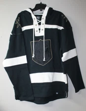 New Vegas Golden Knights old time jersey style mid weight cotton hoodie men's M