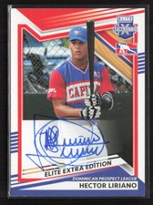 2022 Panini Elite Extra Edition #215 Hector Liriano Signatures