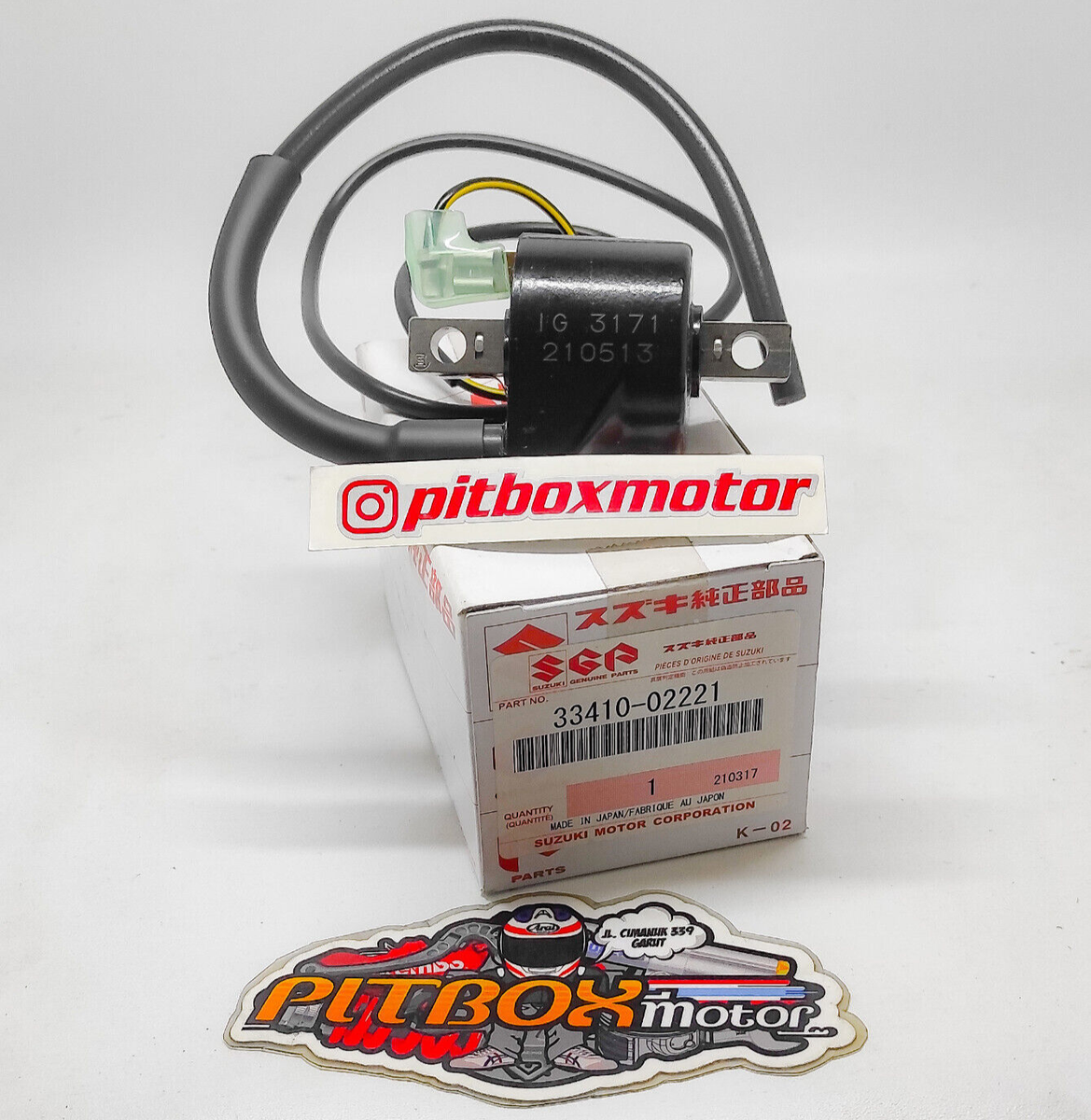 Suzuki RM80 RM85 Ignition Coil OEM all year made in japan 33410