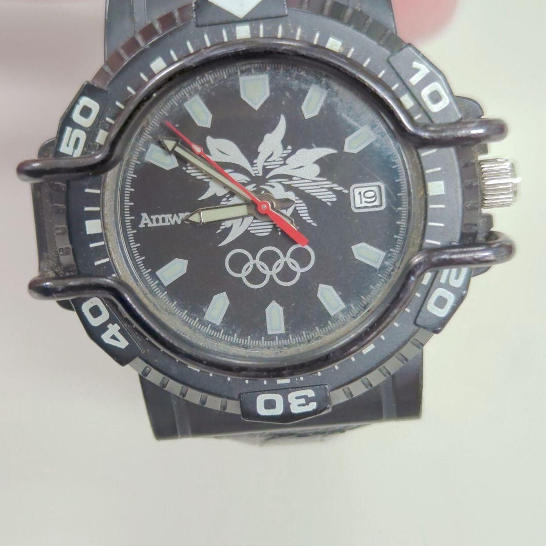 Used SEIKO Men's Watch, 1998 Nagano Olympics x Amway Collaboration