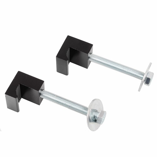 Clamp Tiedown Truck Tool Box Mount J Hook Toolbox Pickup Pair Rail Mounting Kit - Picture 3 of 12
