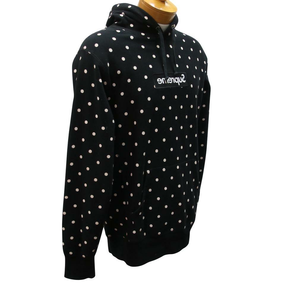 Supreme X COMME des GARÇONS Polka Dot Box Logo Sweatshirt