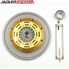 Racing Twin Disc Clutch Flywheel Standard For 04-18 Subaru Wrx Sti Ej25 6 Speed Racing Twin Disc Clutch Flywheel Standard For 04-18 Subaru Wrx Sti Ej25 6 Speed