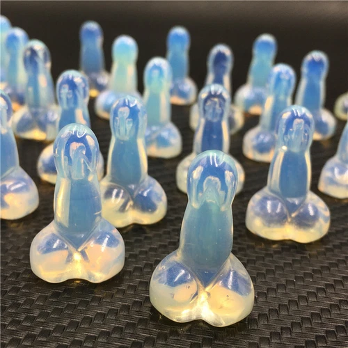 Wholesale Natural mix mini Penis Carved quartz Crystal Massager Wand Healing - Picture 177 of 296
