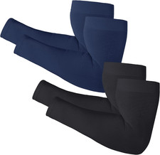 Arm Sleeves for Men Women, Size L - XL, UV Sun Protection Sleeve to Cover Tattoo