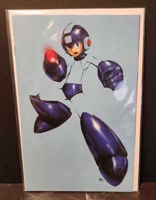 MEGAMAN TIMELINES #1 HUY DINH MEGA NEGATIVE VIRGIN VARIANT **IN HAND**