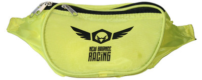 New Balance Racing Waist Belt Bag Runner Fanny Pack Electric Yellow Adjustable