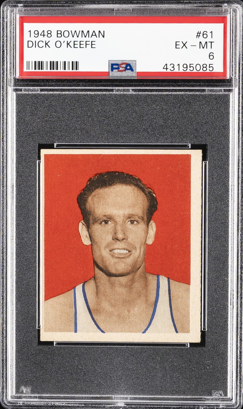 1948 BOWMAN #61 DICK O'KEEFE PSA 6