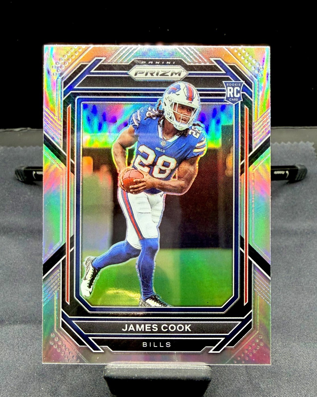 James Cook Panini Prizm #319 Silver