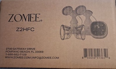 Zomee Z2 Hospital Grade Double Electric Breast Pump Kit, 3 Pumping Modes.