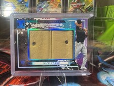 2025 Panini Impeccable Nick Yorke Jumbo Patches RC Fielding Gloves Rookie #/6
