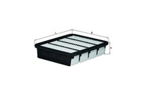 Knecht LX 929 Luftfilter For Ford Mazda Mitsubishi