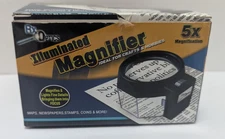 Vintage Rx Optics Illuminated Magnifying Glass 5 Times Magnification Light