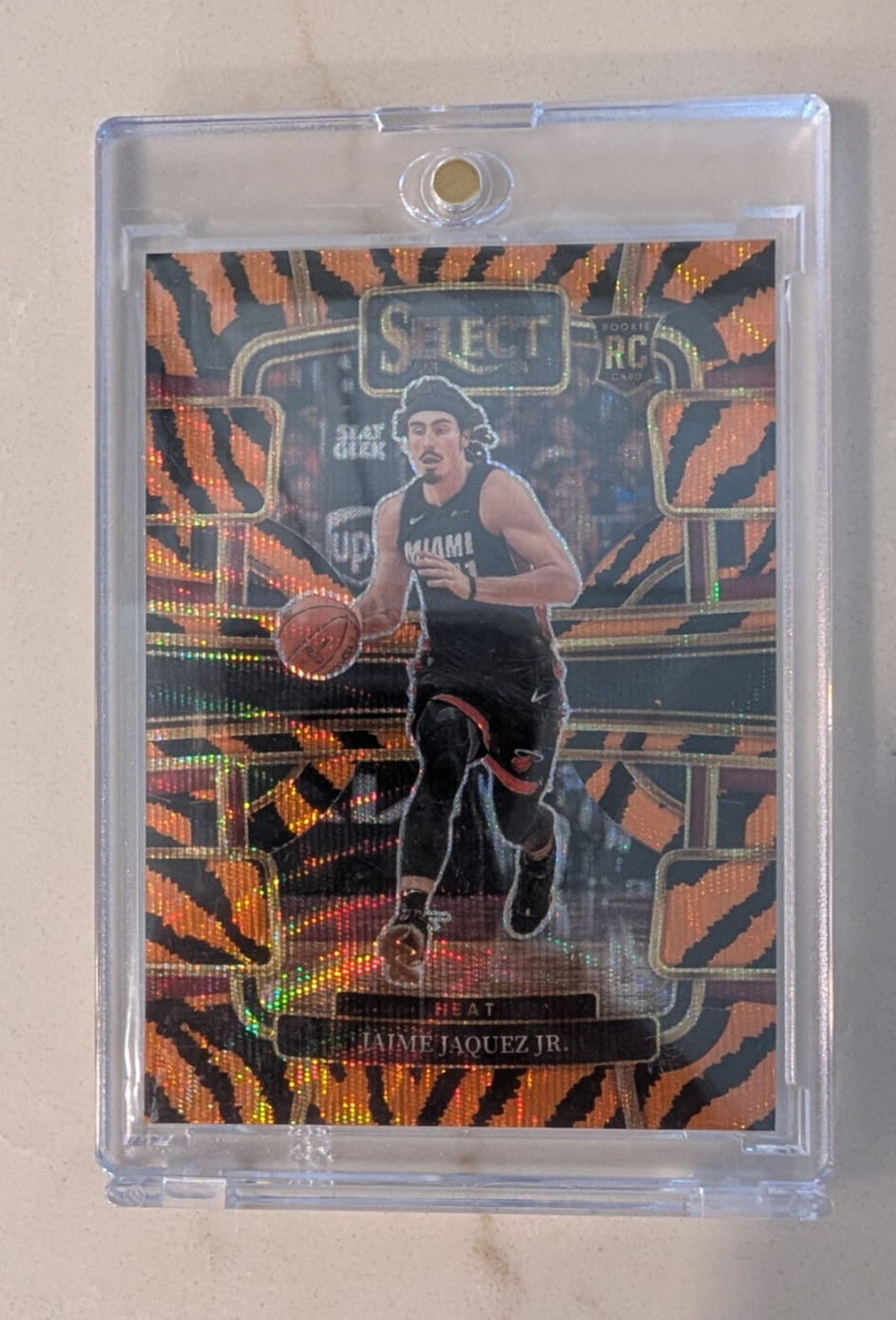 23-24 Panini Select - Concourse Jaime Jaquez Jr. Tiger Stripes Case Hit Rookie