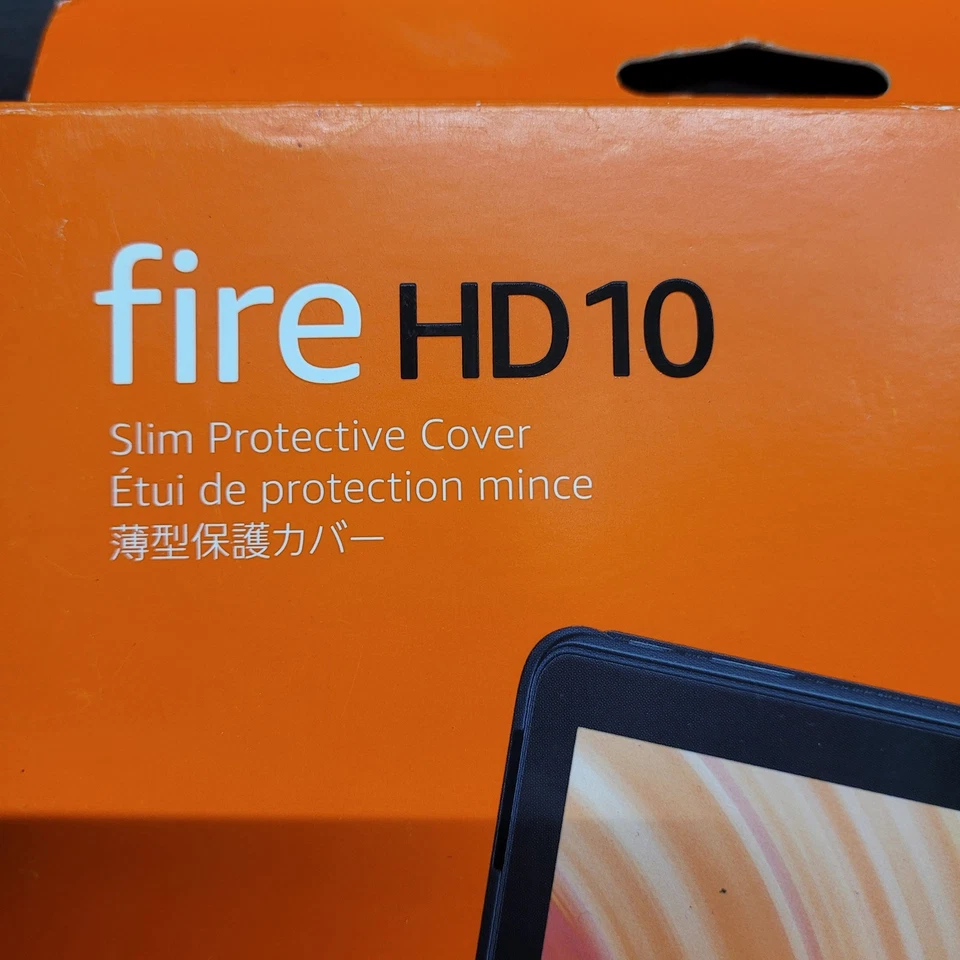 Fire HD 10 Slim Protective Cover 13th Generation - Blue- Open Box - Image 2 of 4