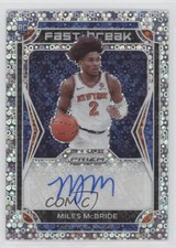 2021-22 Panini Prizm Fast Break Rookie Auto Miles McBride #FBR-MMC Auto 0m89