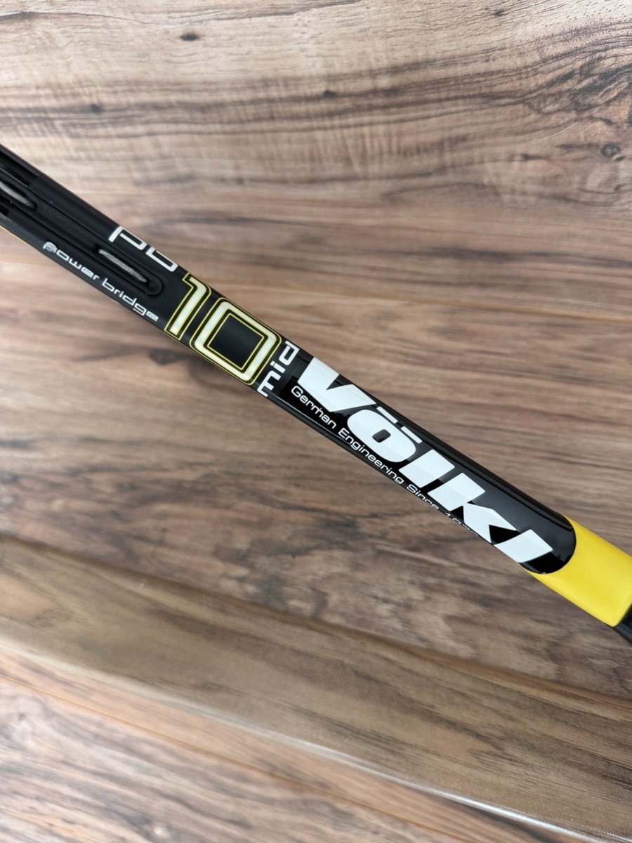 Volkl pb 10 mid power bridge tennis racquet | eBay
