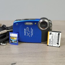 Fujifilm FinePix XP20 14.2MP BLUE Digital Camera Waterproof Tested