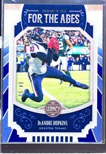 2019 Panini Legacy DeAndre Hopkins /50 #FTA-DH Texans For the Ages Blue
