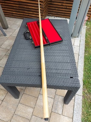 Billiard Queue Pool Cue 151cm mit Hardcase
