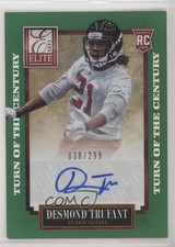 2013 Elite Turn of the Century Rookie Signatures 38/299 Desmond Trufant Auto 1o3