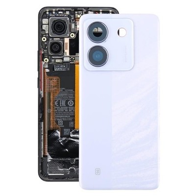 Xiaomi Poco M7 Pro 5G OEM Battery Back Cover With Camera Lens Frame Purple