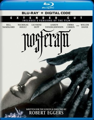 Nosferatu - Extended Cut Blu-ray + Digital Blu-ray NEW