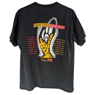 VTG 90s Rolling Stones Voodoo Lounge Tour Band Tee 1994 T Shirt L