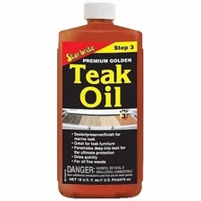 Star Brite Premium Teak Oil 16 fl. oz. 85116 Fast drying