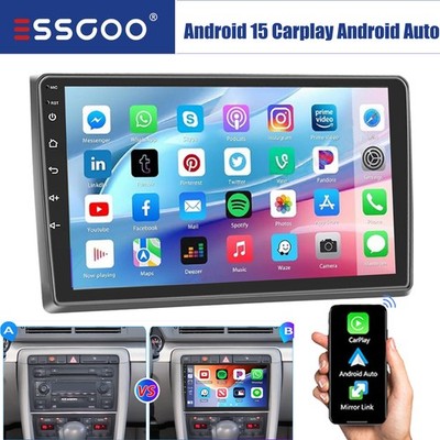 9'' Für Audi A4 8E B6 B7 2000-2009 CarPlay Autoradio GPS Navi RDS Android 14 64GB