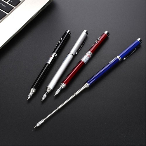 6-in-1 Stylus Pencil Powerful Laser Pointer Remote RED Laser Pen Writing Pen - Photo 10 sur 16
